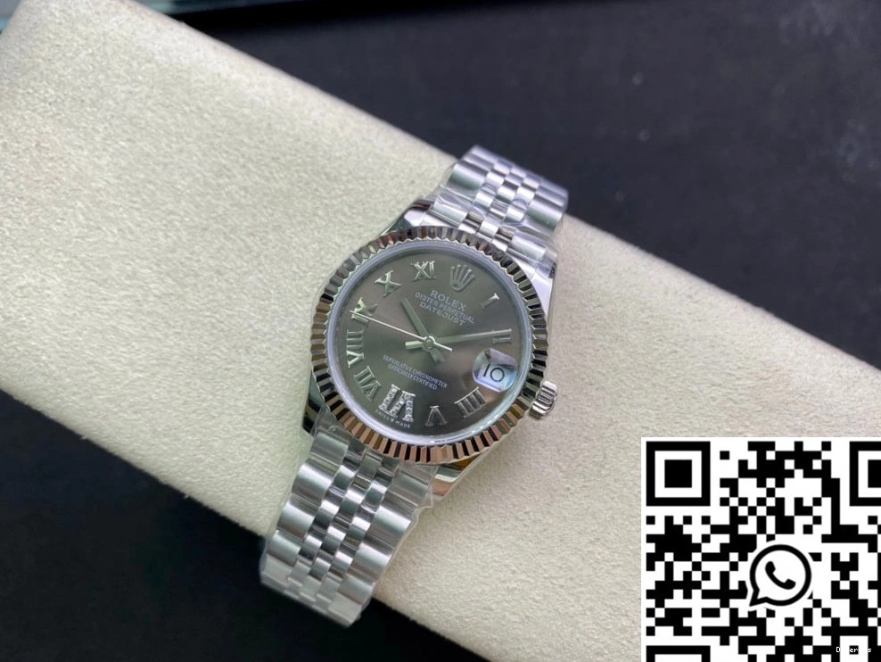 Factory Stainless M278274-0028 Steel EW Datejust 31MM Rolex 0310